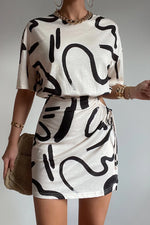 Simona Mini Dress - York Sand (Final Sale) Simona Mini Dress - York Sand (Final Sale)