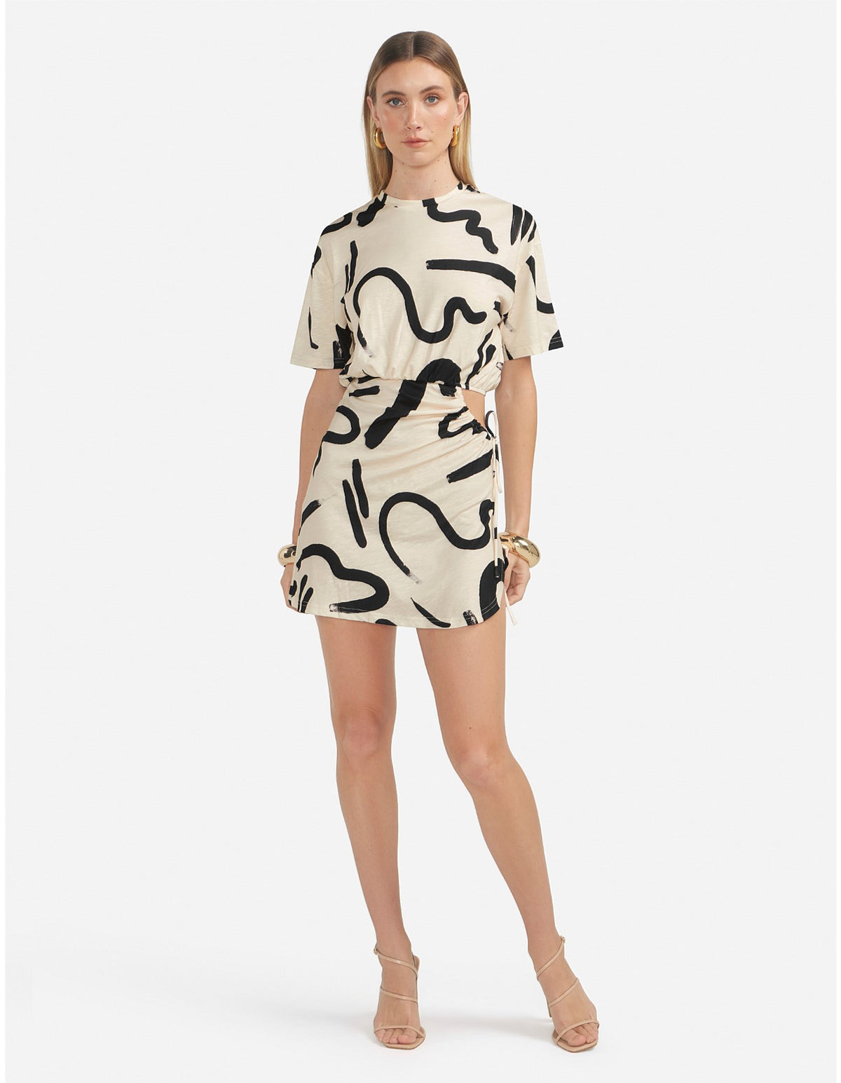 Simona Mini Dress - York Sand (Final Sale) Simona Mini Dress - York Sand (Final Sale)