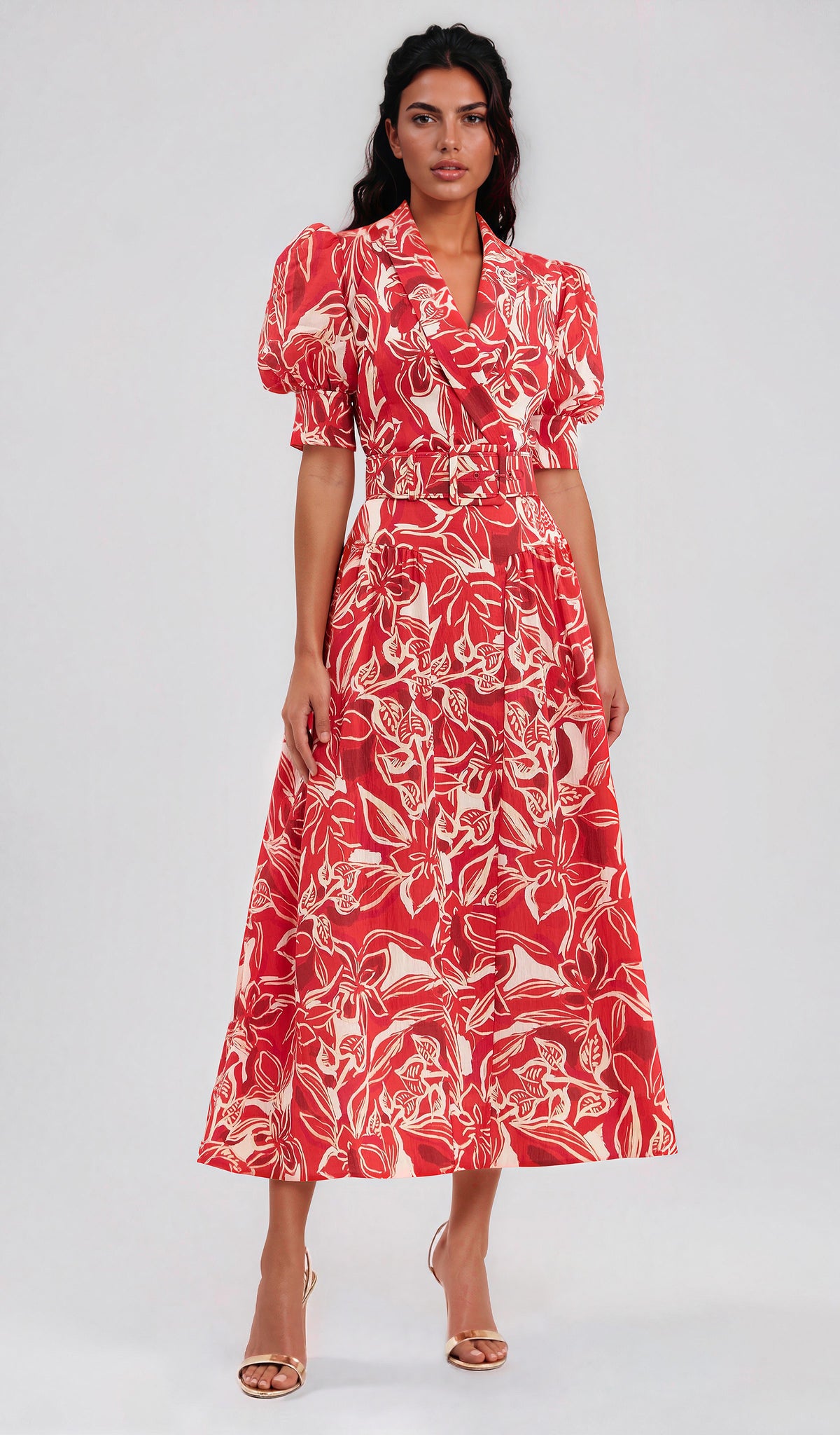 Alloure Midi - Red Alloure Midi - Red