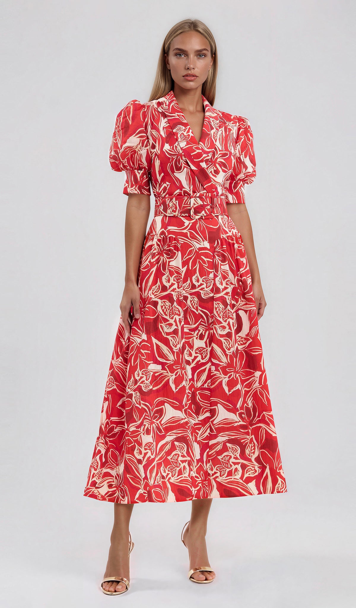 Alloure Midi - Red Alloure Midi - Red