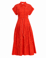 Blaire Shirt Midi – Orange Blaire Shirt Midi – Orange