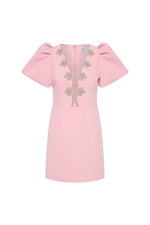 Harlynn Puff Sleeve Mini – Pink Harlynn Puff Sleeve Mini – Pink