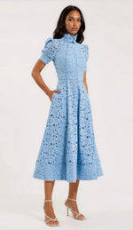 Kitsu S/S Midi - Blue Kitsu S/S Midi - Blue
