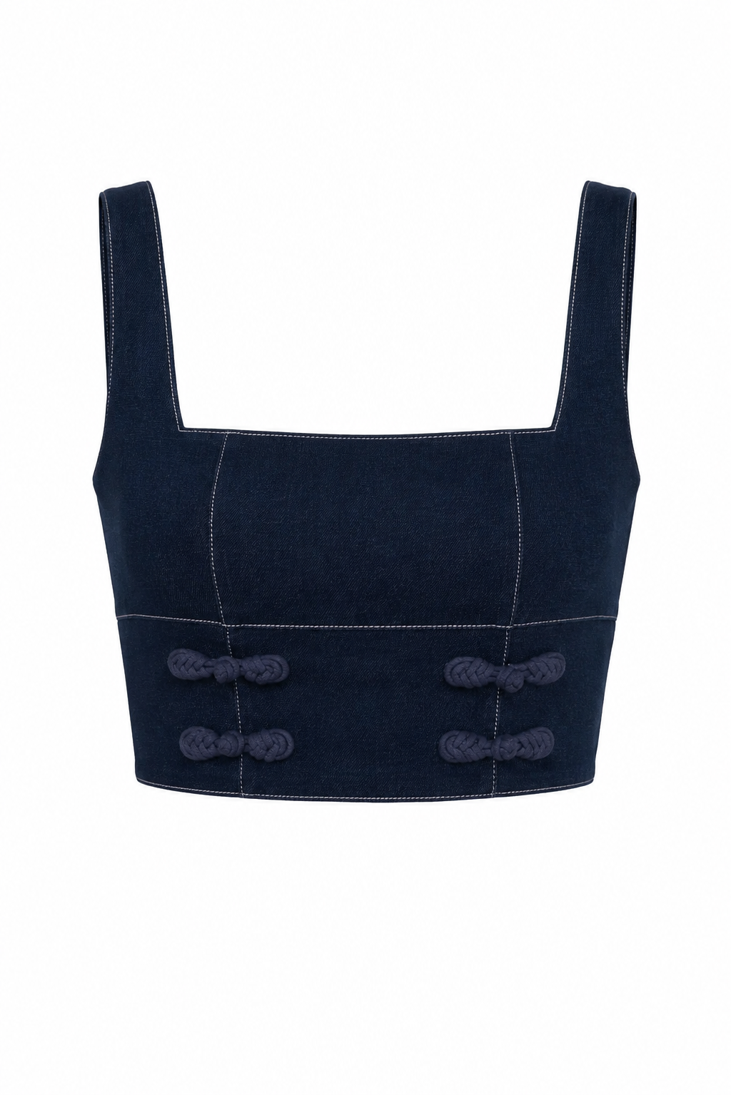 Bridgette Denim Top – Dark Denim Bridgette Denim Top – Dark Denim