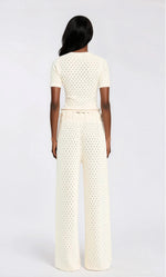 Josie Top & Mali Pant Set - Eggshell Josie Top & Mali Pant Set - Eggshell