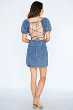 Ashton Dress - Medium Wash Denim (Final Sale) Ashton Dress - Medium Wash Denim (Final Sale)