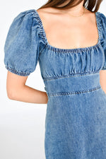 Ashton Dress - Medium Wash Denim (Final Sale) Ashton Dress - Medium Wash Denim (Final Sale)