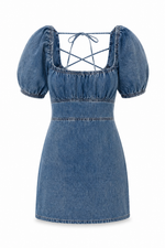 Ashton Dress - Medium Wash Denim (Final Sale) Ashton Dress - Medium Wash Denim (Final Sale)
