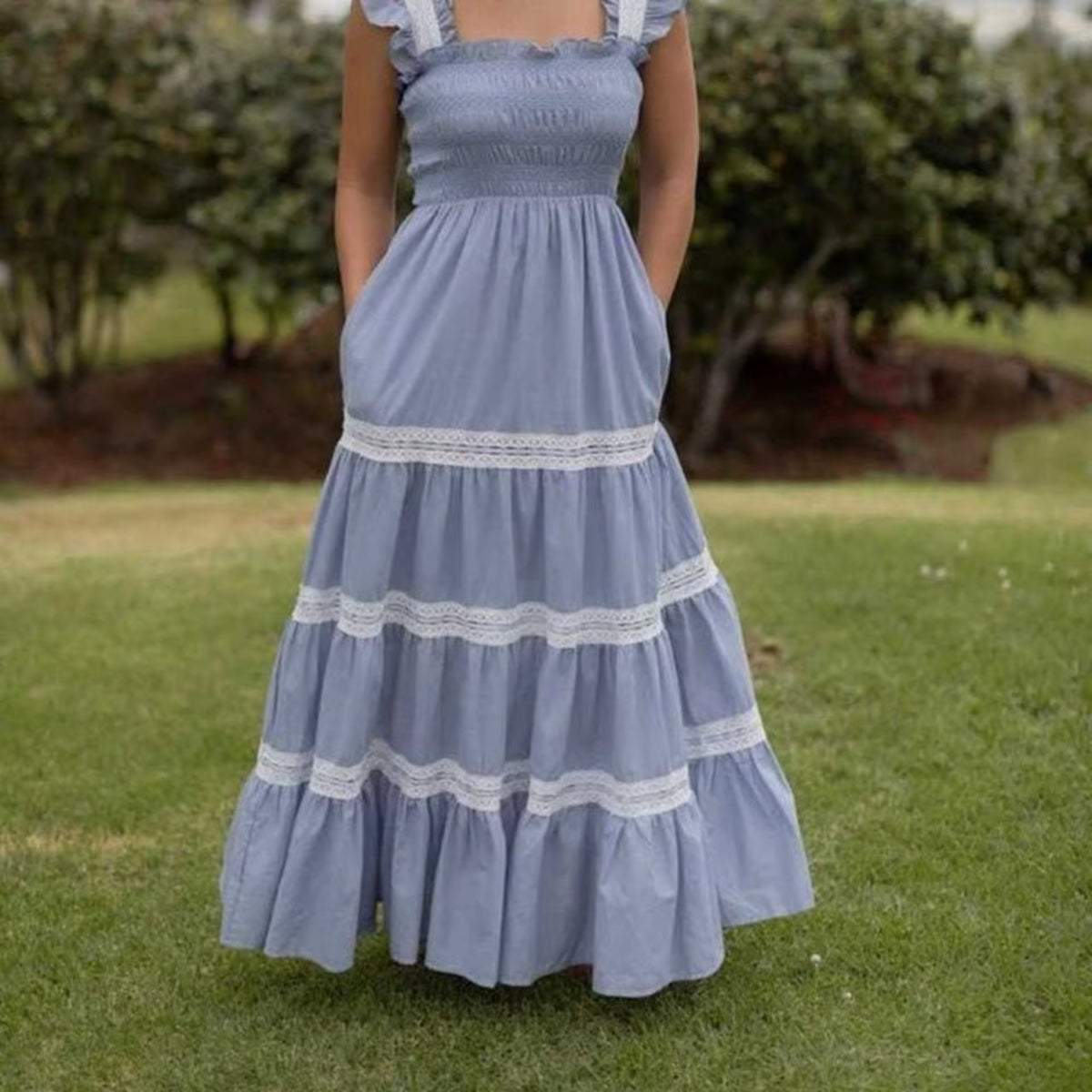 Casella Dress - Periwinkle Casella Dress - Periwinkle