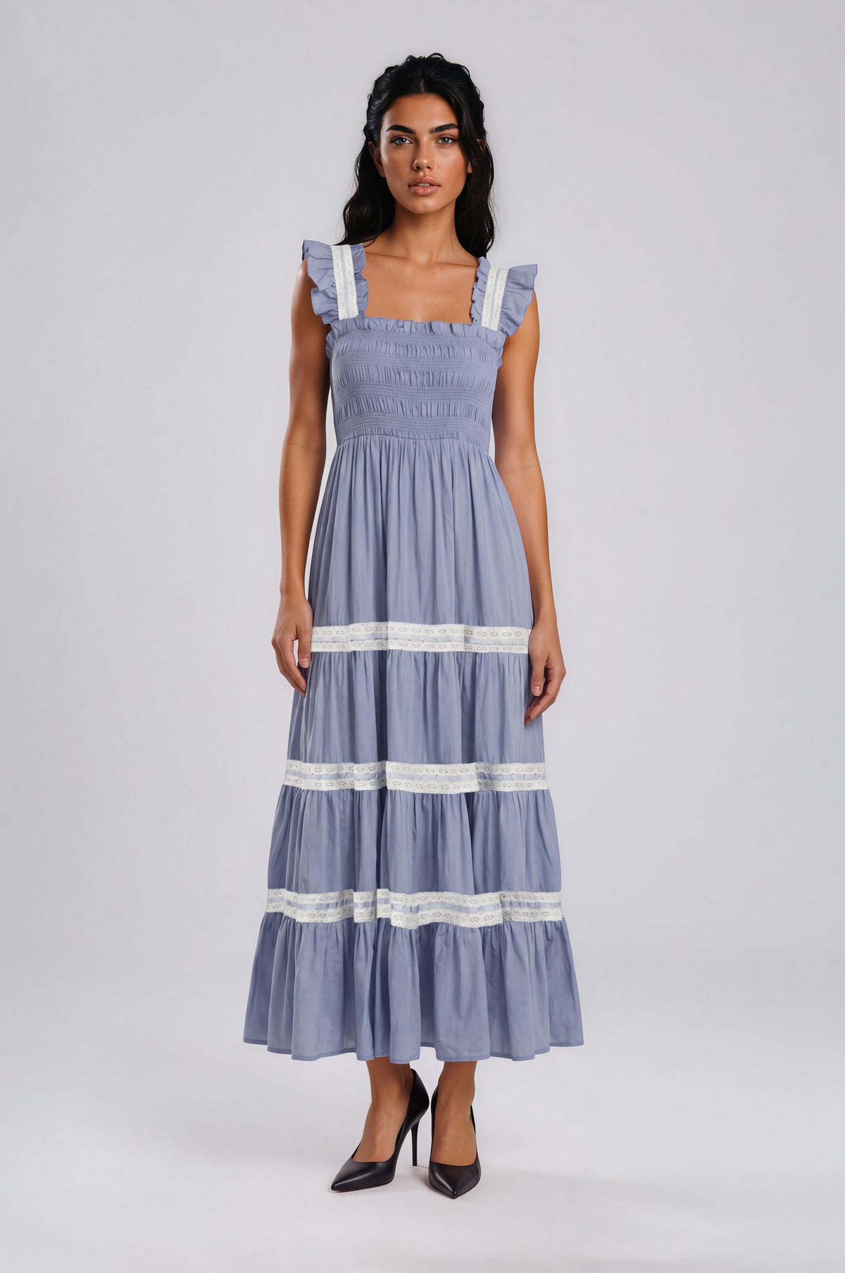 Casella Dress - Periwinkle (Final Sale) Casella Dress - Periwinkle (Final Sale)