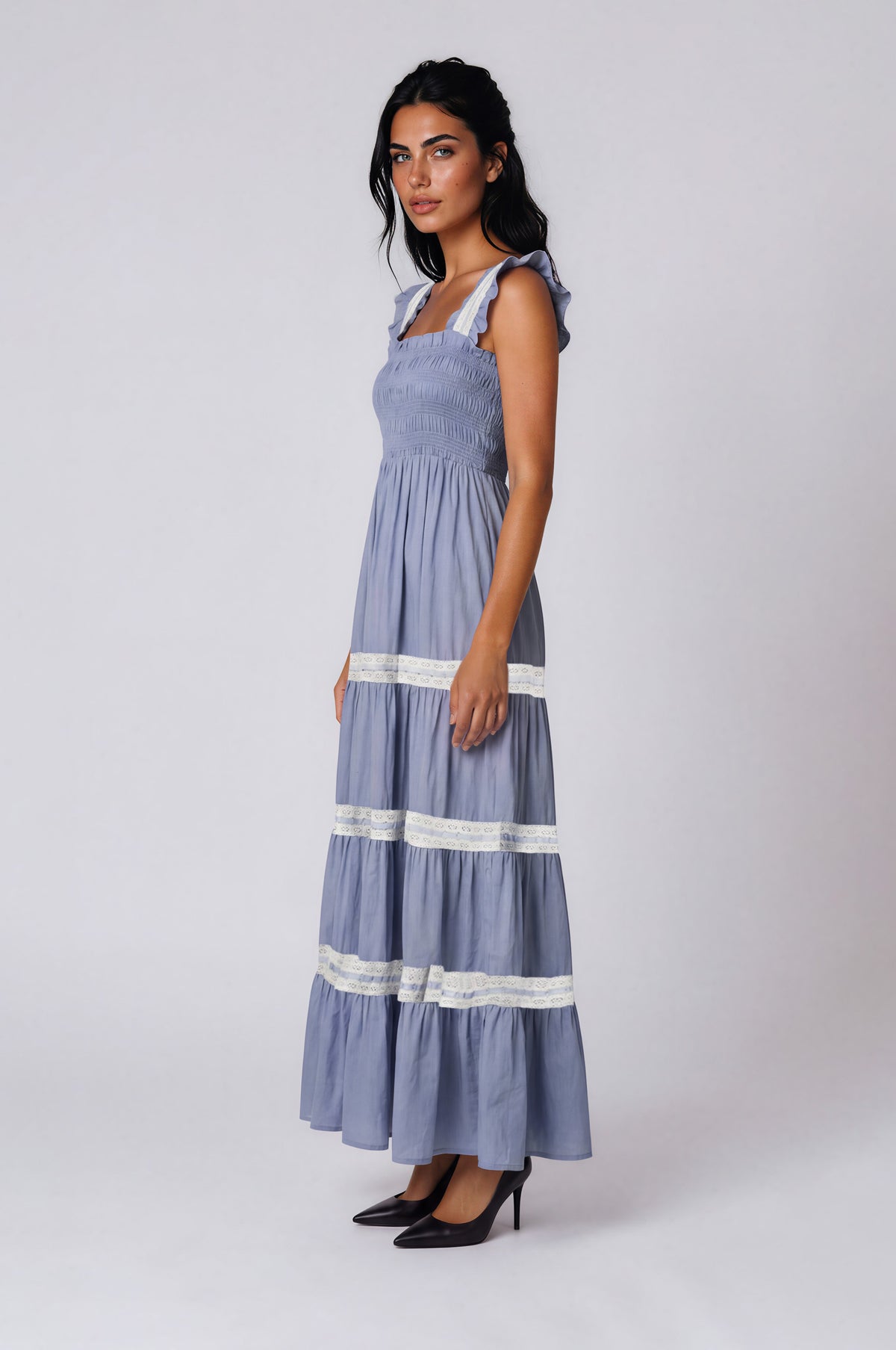 Casella Dress - Periwinkle (Final Sale) Casella Dress - Periwinkle (Final Sale)
