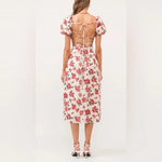 Josefina Midi Dress - Red (Final Sale) Josefina Midi Dress - Red (Final Sale)