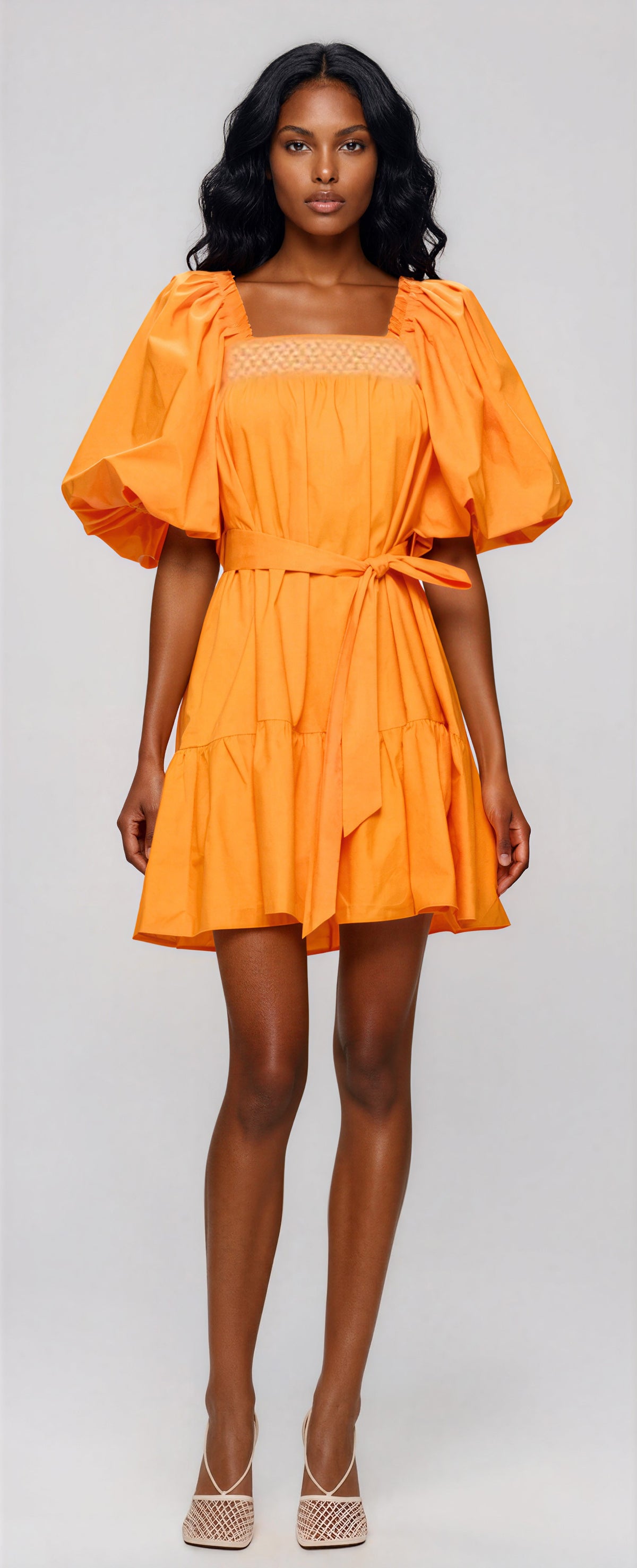 Matilda Mini Dress - Orange (Final Sale) Matilda Mini Dress - Orange (Final Sale)