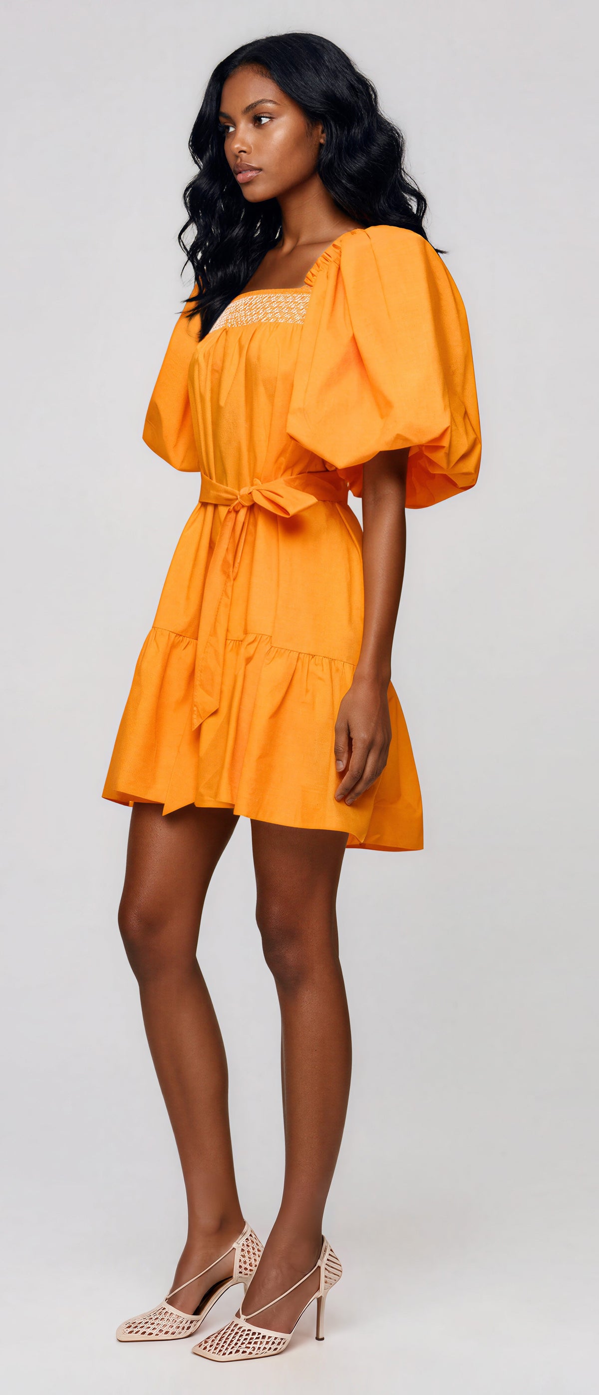 Matilda Mini Dress - Orange (Final Sale) Matilda Mini Dress - Orange (Final Sale)