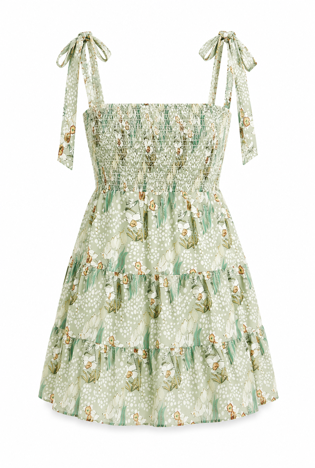 Melissa Mini Dress - Green (Final Sale) Melissa Mini Dress - Green (Final Sale)