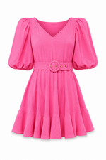 Milla Dress - Fuchsia (Final Sale) Milla Dress - Fuchsia (Final Sale)