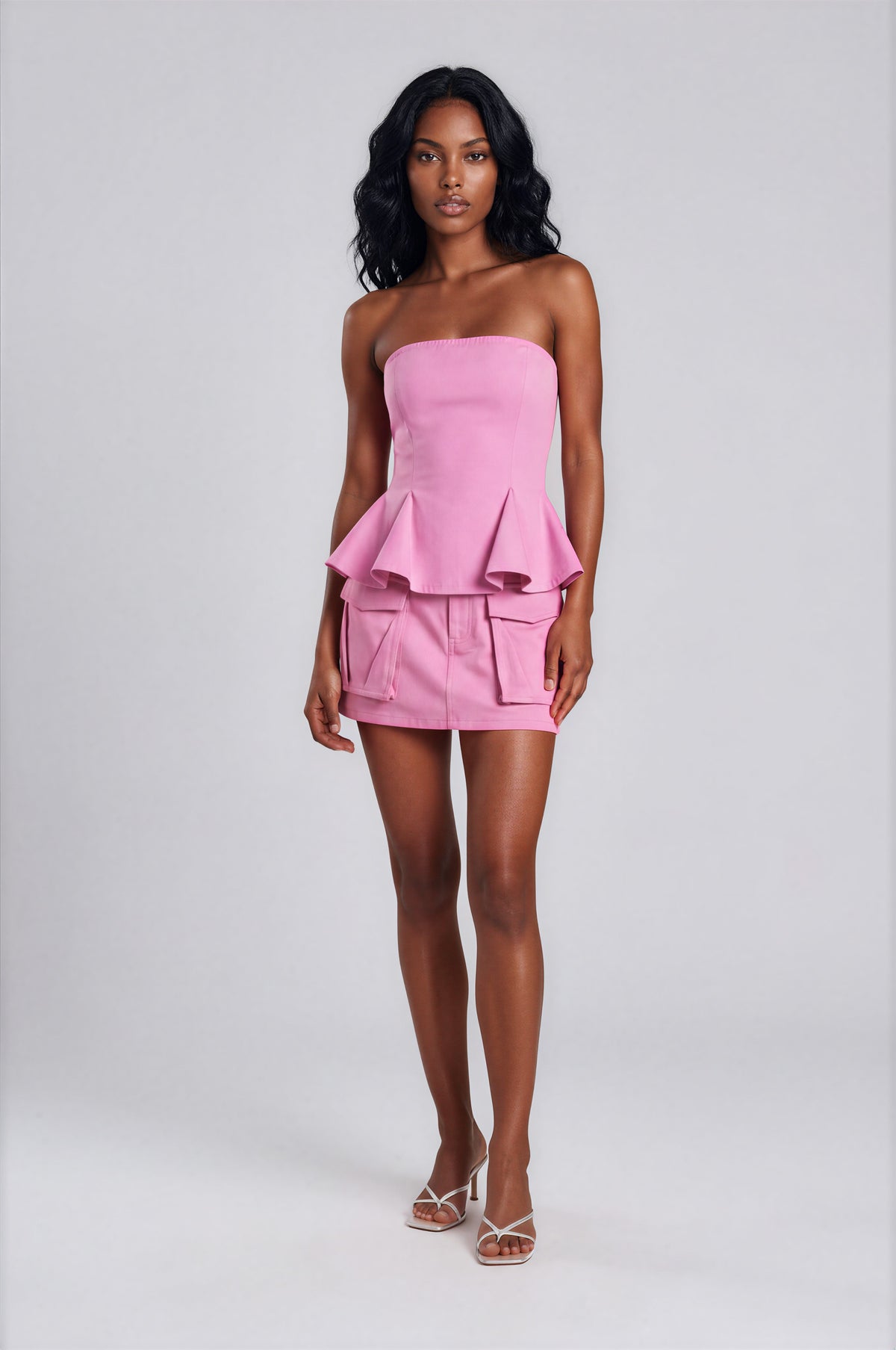 Paule Bustier Set - Pink (Final Sale) Paule Bustier Set - Pink (Final Sale)
