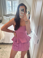 Paule Bustier Set - Pink (Final Sale) Paule Bustier Set - Pink (Final Sale)