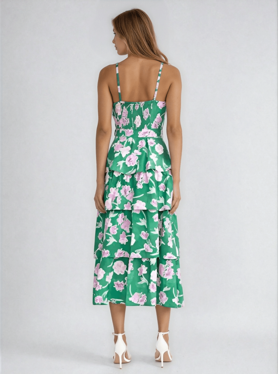 Adelyn Rae - Inez Tiered Maxi Dress (Final Sale)