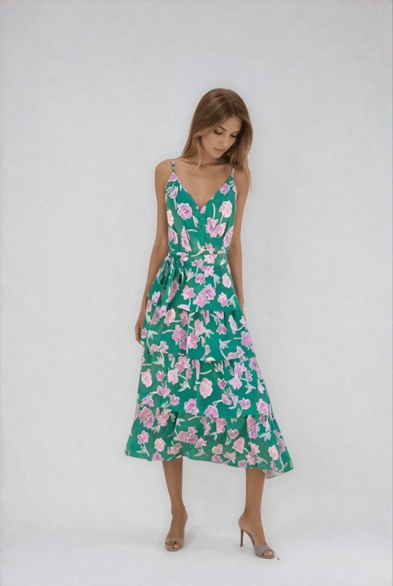 Adelyn Rae - Inez Tiered Maxi Dress (Final Sale)