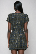 Adelyn Rae - Lauren Tweed Cropped Top (Final Sale)