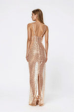 Allegra Sequin Maxi Dress - Gold Allegra Sequin Maxi Dress - Gold