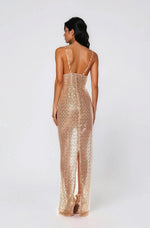 Allegra Sequin Maxi Dress - Gold Allegra Sequin Maxi Dress - Gold