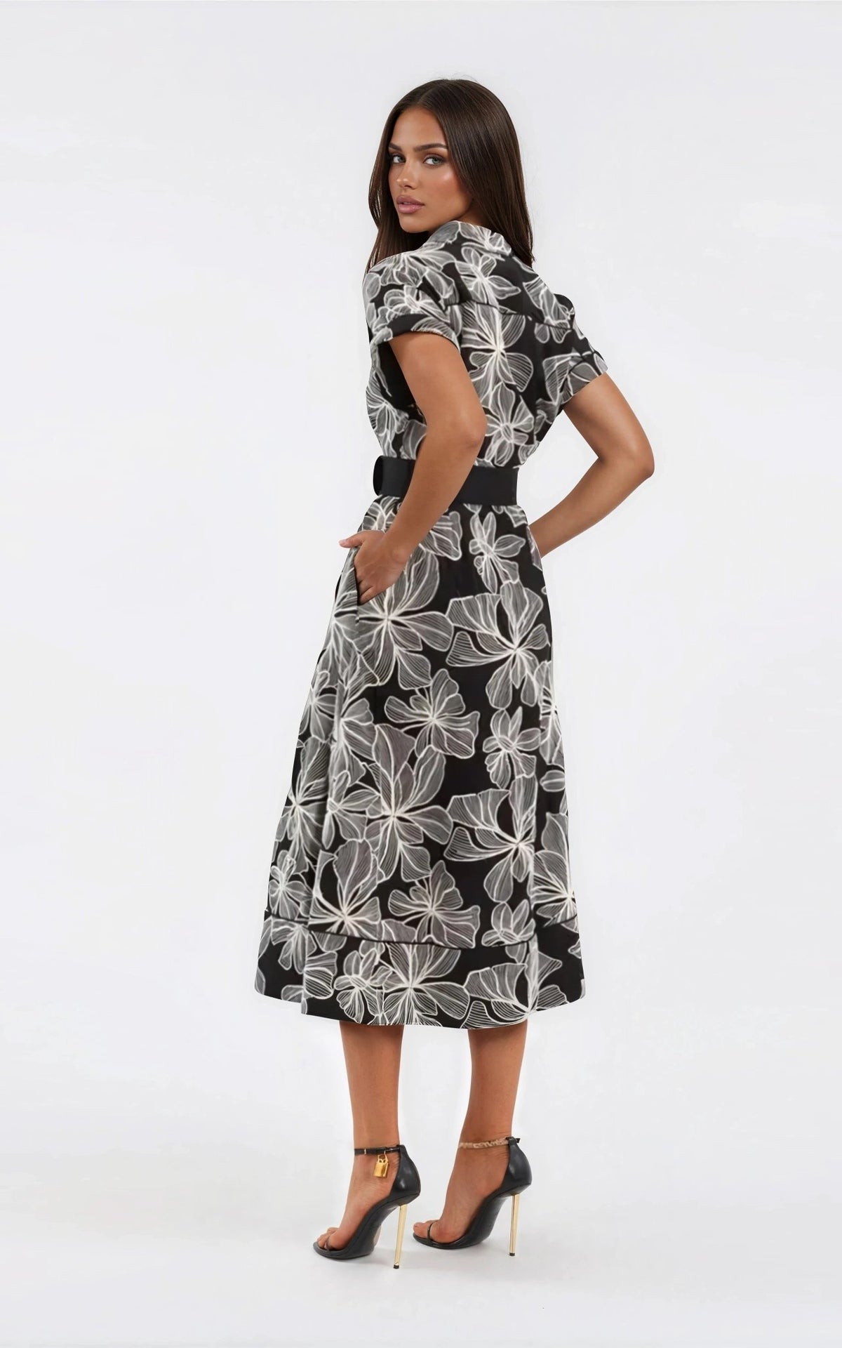 Amira S/S Midi – Black Amira S/S Midi – Black