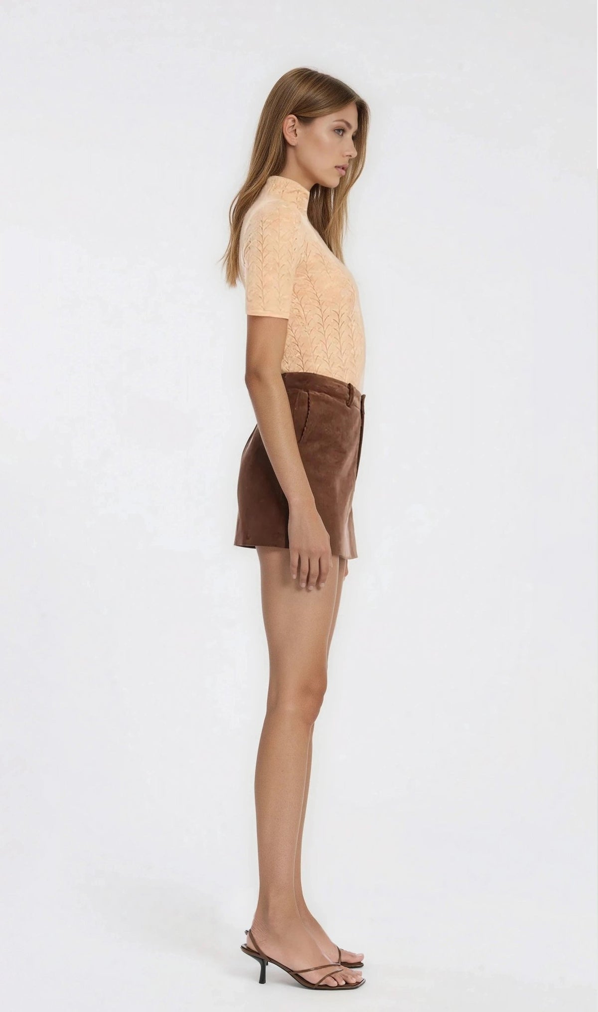 Azalea Corduroy Mini Skirt – Slate Brown Azalea Corduroy Mini Skirt – Slate Brown