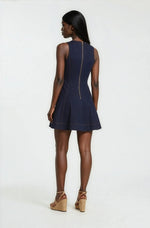 Palmer Denim Mini Dress - Dark Denim Palmer Denim Mini Dress - Dark Denim