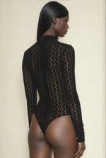 Vezza Floral Mesh Bodysuit – Black Vezza Floral Mesh Bodysuit – Black