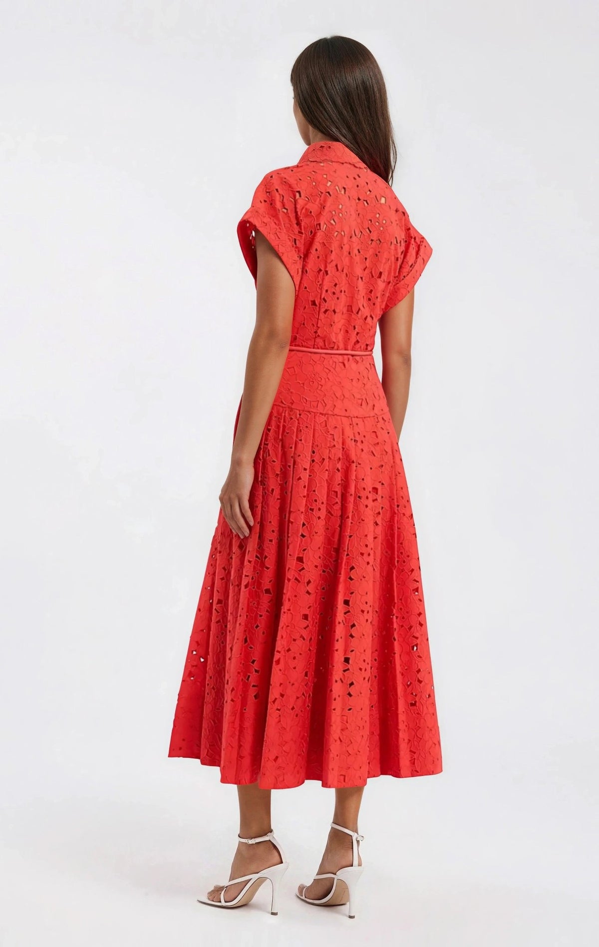 Blaire Shirt Midi – Orange Blaire Shirt Midi – Orange