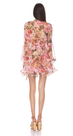 Bronx and Banco - Bedouin Floral Mini Dress - Rose Multi