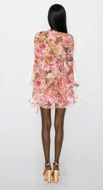 Bronx and Banco Bedouin Rose Mini Dress – Rose Floral