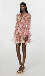 Bronx and Banco Bedouin Rose Mini Dress – Rose Floral