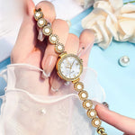 Women's Pearl Bracelet Watch Women's Pearl Bracelet Watch