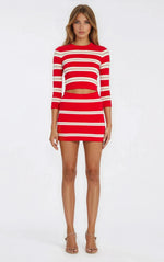 Cruz Top – Cherry/Sand/Eggshell Cruz Top – Cherry/Sand/Eggshell