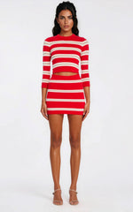 Cruz Top – Cherry/Sand/Eggshell Cruz Top – Cherry/Sand/Eggshell