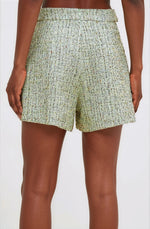 Crystal Tweed Short – Green Crystal Tweed Short – Green