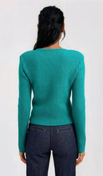 Cypress Cardigan - Topaz - XO, Tina Cypress Cardigan - Topaz - XO, Tina