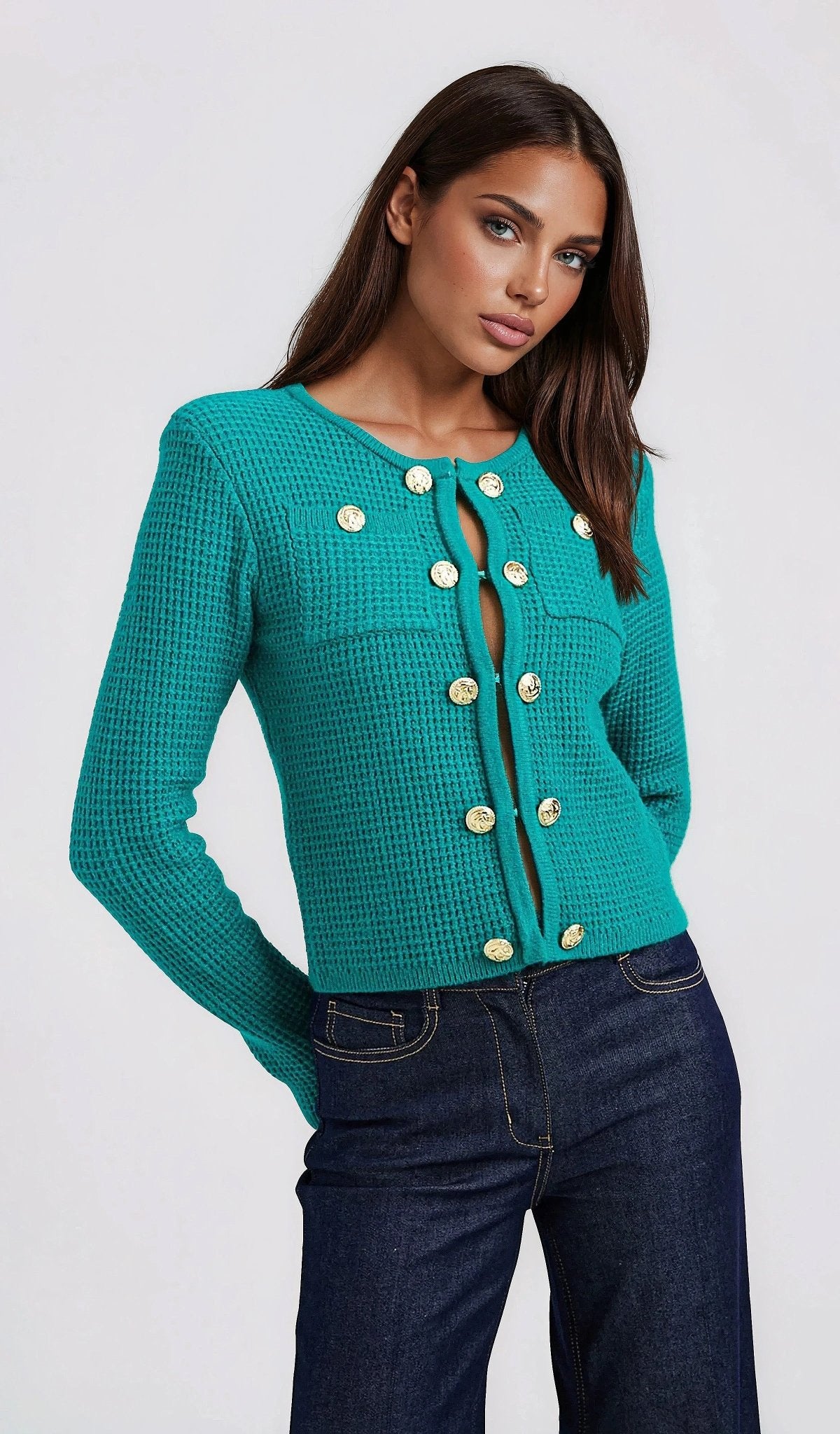 Cypress Cardigan - Topaz Cypress Cardigan - Topaz - XO, Tina