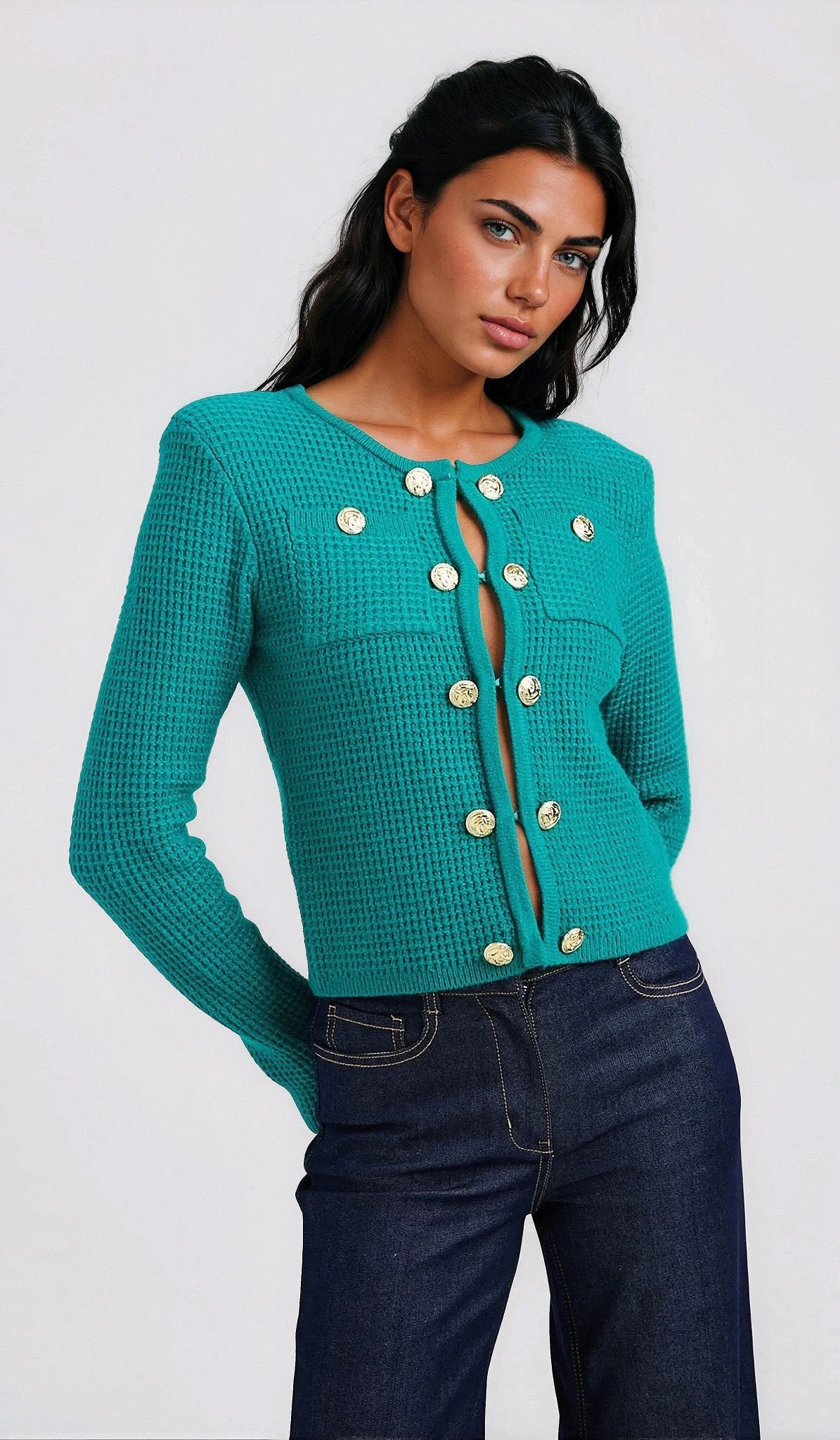 Cypress Cardigan - Topaz Cypress Cardigan - Topaz - XO, Tina