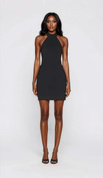 Eden Cocktail Mini Dress – Black Eden Cocktail Mini Dress – Black