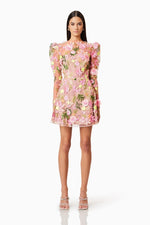 Elliatt - Aella A-line Floral Mini Dress