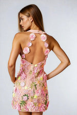 Aella Party Mini Dress - Pink Aella Party Mini Dress - Pink