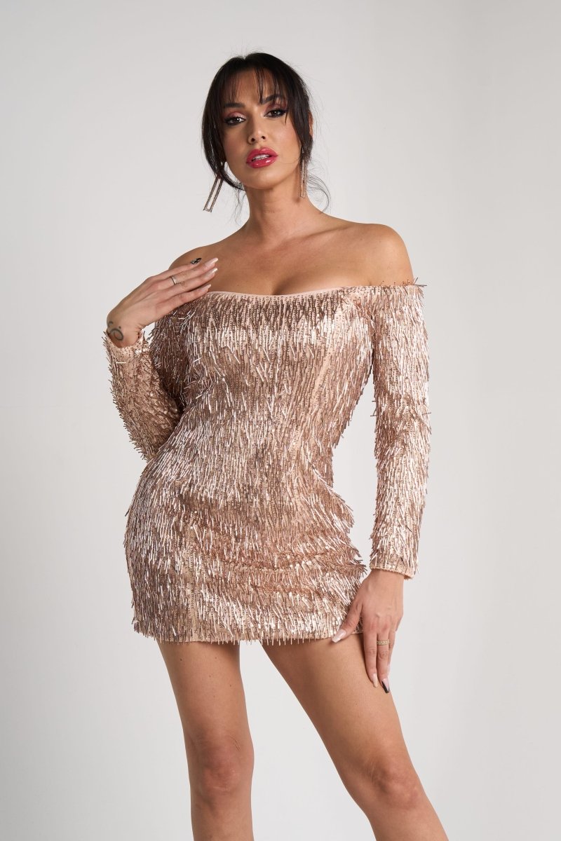 Elliatt - Rosita Off The Shoulder Mini Dress (Final Sale)