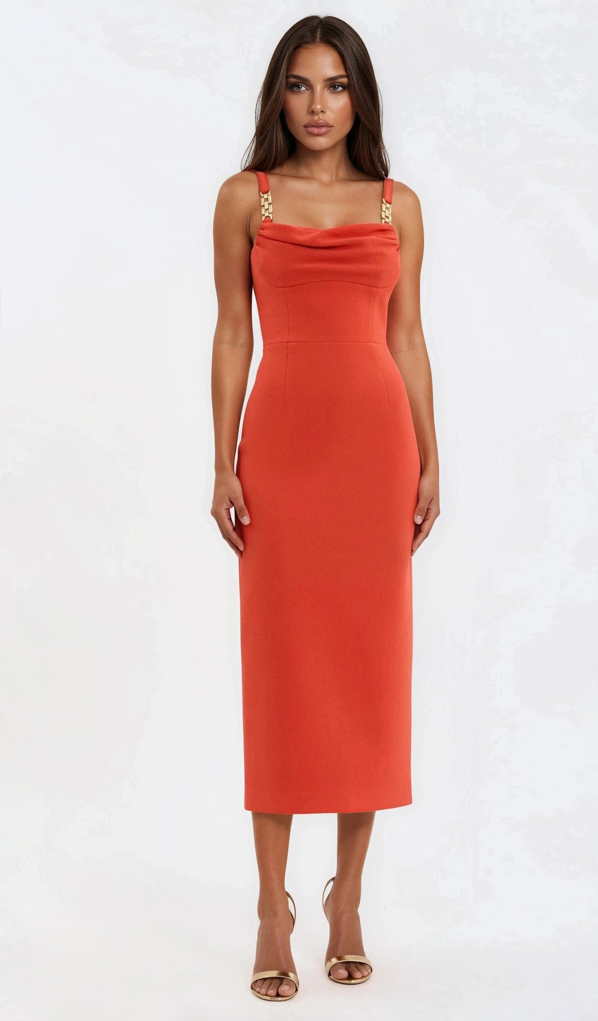 Empress Midi - Orange Empress Midi - Orange