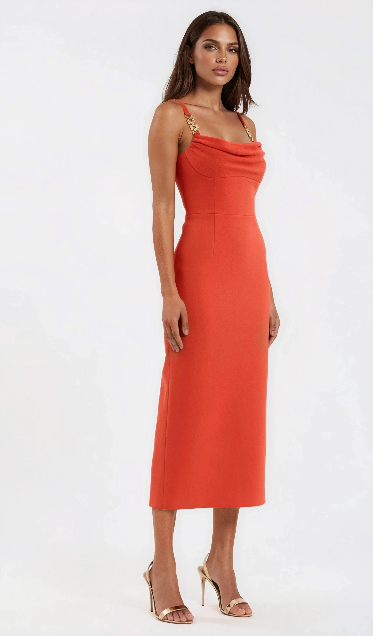 Empress Midi - Orange Empress Midi - Orange