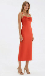 Empress Midi - Orange Empress Midi - Orange