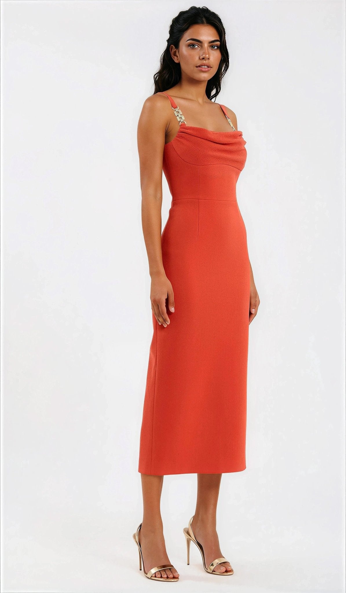 Empress Midi - Orange Empress Midi - Orange
